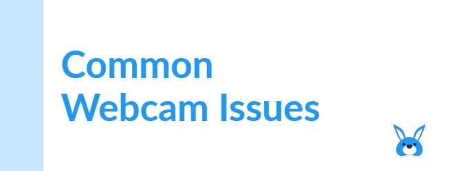 Common Webcam Issues